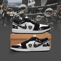 [SPECIAL OFFER] NEW CUSTOMIZED NFL07 LVR LAS VEGAS RAIDERS AIR JORDAN LOW SHOES
