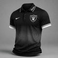 [SPECIAL OFFER] NEW CUSTOMIZED NFL07 LVR LAS VEGAS RAIDERS POLO SHIRT
