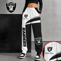 [SPECIAL OFFER] NEW CUSTOMIZED NFL07 LVR LAS VEGAS RAIDERS SWEATPANTS