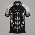 [SPECIAL OFFER] NEW CUSTOMIZED NFL07 LVR LAS VEGAS RAIDERS POLO SHIRT