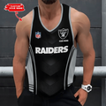 [SPECIAL OFFER] NEW CUSTOMIZED NFL07 LVR LAS VEGAS RAIDERS UNISEX TANK TOP