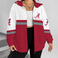 [FAN FAVORITE] NEW CUSTOMIZED NCAA FBS08 ABC ALABAMA CRIMSON TIDE ZIP HOODIE