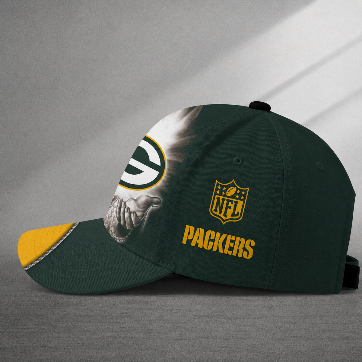[SPECIAL OFFER] NEW CUSTOMIZED NFL08 GBP GREEN BAY PACKERS CLASSIC CAP