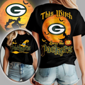 [SPECIAL OFFER] NEW CUSTOMIZED NFL08 GBP GREEN BAY PACKERS  HALLOWEEN T-SHIRT, HOODIE & ZIP HOODIE