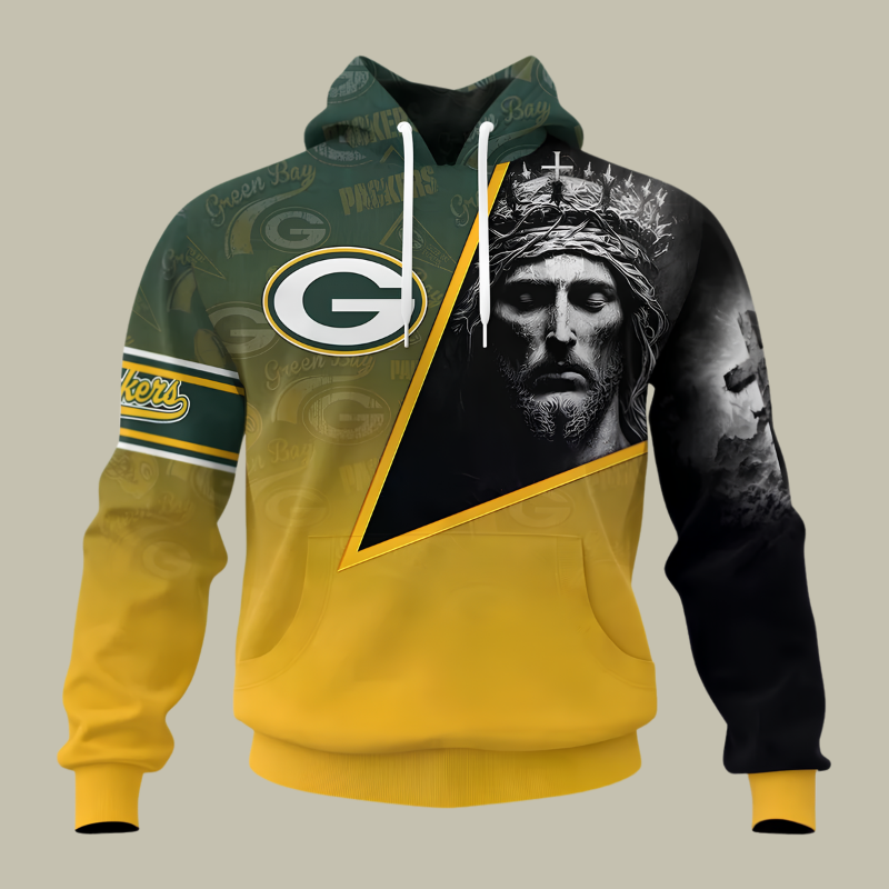 [SPECIAL OFFER] NEW CUSTOMIZED NFL08 GBP GREEN BAY PACKERS GOD'S BLESSING T-SHIRT, HOODIE & ZIP HOODIE