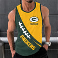 [SPECIAL OFFER] NEW CUSTOMIZED NFL08 GBP GREEN BAY PACKERS UNISEX TANK TOP