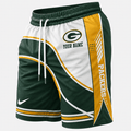 [SPECIAL OFFER] NEW CUSTOMIZED NFL08 GBP GREEN BAY PACKERS SHORT PANTS