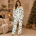 [SPECIAL OFFER] NEW CUSTOMIZED NFL08 GBP GREEN BAY PACKERS HALLOWEEN LONG PAJAMAS SET