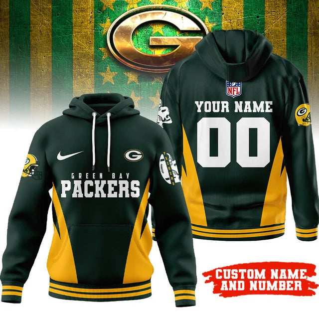 [SPECIAL OFFER] NEW CUSTOMIZED NFL08 GBP GREEN BAY PACKERS T-SHIRT, HOODIE, ZIP HOODIE