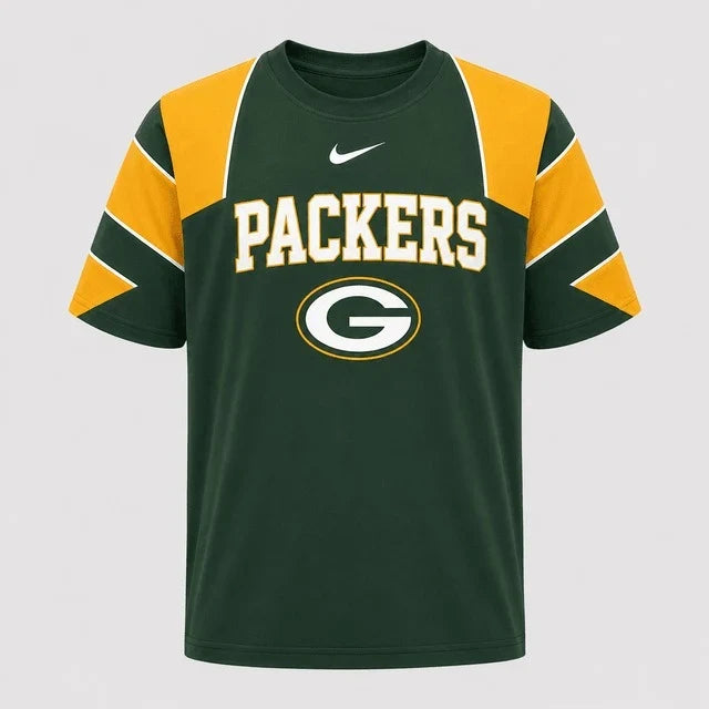 [SPECIAL OFFER] NEW CUSTOMIZED NFL08 GBP GREEN BAY PACKERS UNISEX T-SHIRT