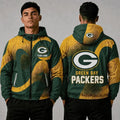 [SPECIAL OFFER] NEW CUSTOMIZED NFL08 GBP GREEN BAY PACKERS WINDBREAKER JACKET