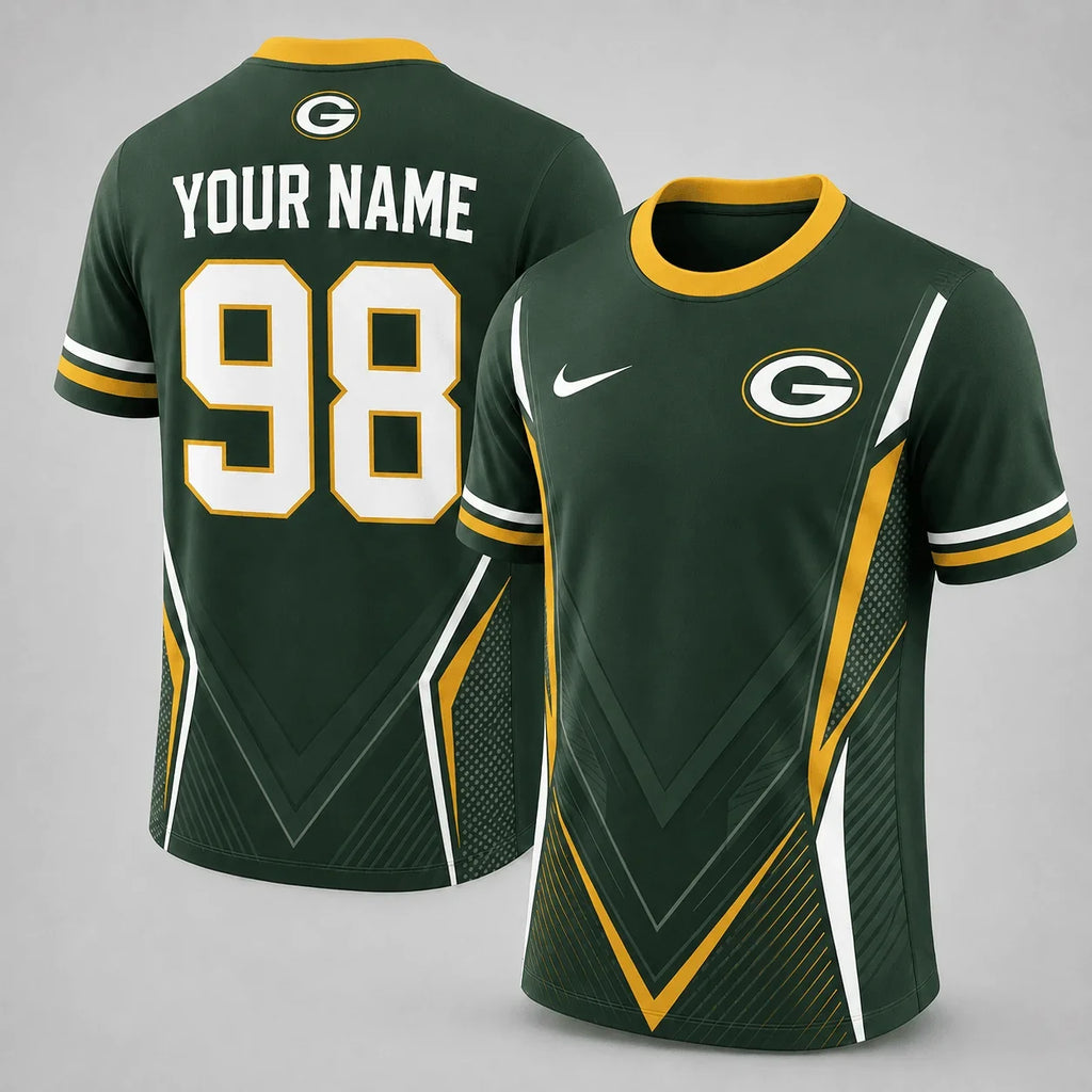 [SPECIAL OFFER] NEW CUSTOMIZED NFL08 GBP GREEN BAY PACKERS T-SHIRT, HOODIE & ZIP HOODIE