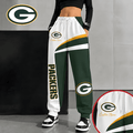 [SPECIAL OFFER] NEW CUSTOMIZED NFL08 GBP GREEN BAY PACKERS SWEATPANTS