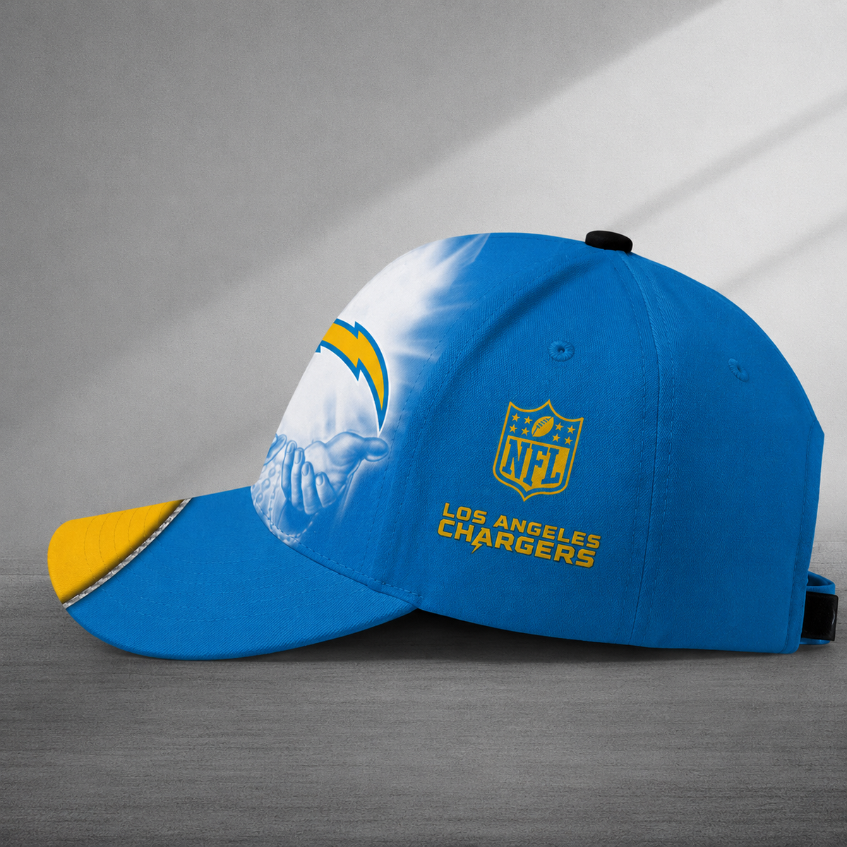[SPECIAL OFFER] NEW CUSTOMIZED NFL09 LAC LOS ANGELES CHARGERS CLASSIC CAP