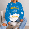 [SPECIAL OFFER] NEW CUSTOMIZED NFL09 LAC LOS ANGELES CHARGERS UNISEX SWEATSHIRT