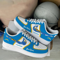 [SPECIAL OFFER] NEW CUSTOMIZED NFL09 LAC LOS ANGELES CHARGERS AF1 SNEAKERS