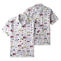 [SPECIAL OFFER] NEW CUSTOMIZED NFL09 LAC LOS ANGELES CHARGERS PATRIOTIC 250 USA HAWAIIAN SHIRT