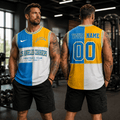 [SPECIAL OFFER] NEW CUSTOMIZED NFL09 LAC LOS ANGELES CHARGERS MEN'S GYM SHIRT