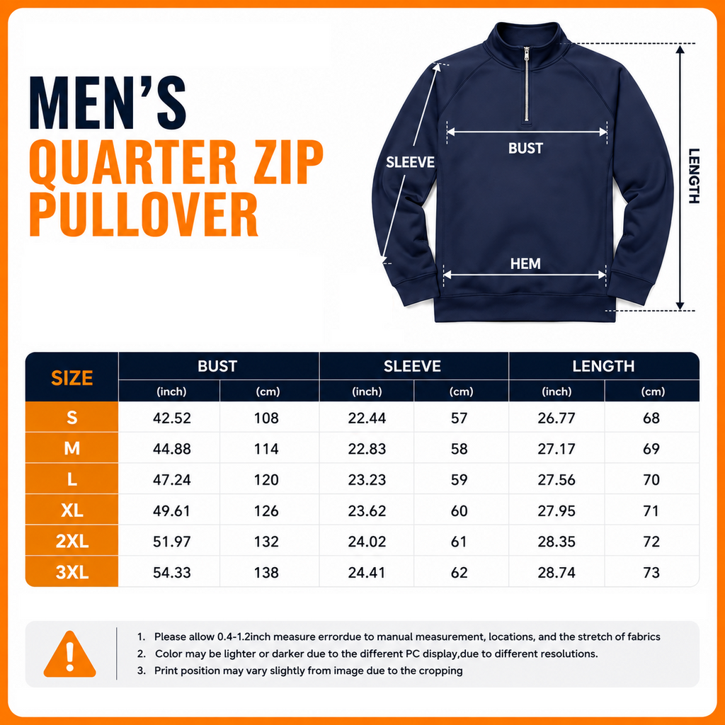[SPECIAL OFFER] NEW CUSTOMIZED NFL18 ATF ATLANTA FALCONS MEN'S MULTICOLOR QUARTER-ZIP PULLOVER