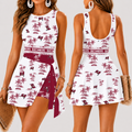 [SPECIAL OFFER] NEW CUSTOMIZED NFL10 TBB TAMPA BAY BUCCANEERS WOMEN'S SUMMER SKORT DRESS