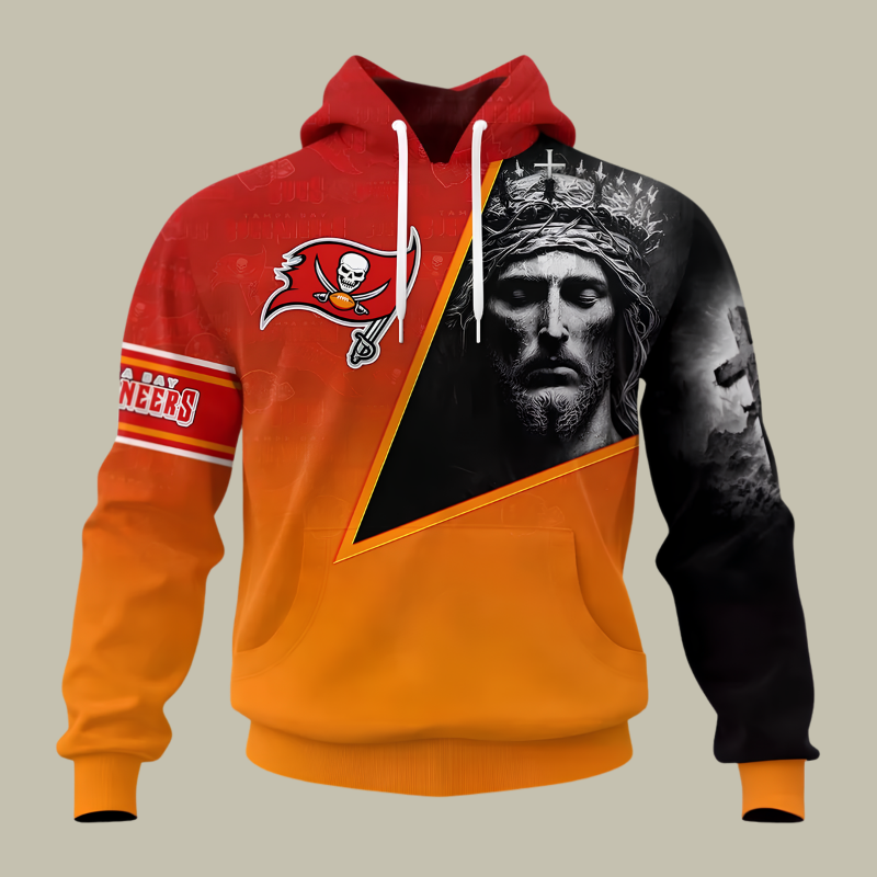 [SPECIAL OFFER] NEW CUSTOMIZED NFL10 TBB TAMPA BAY BUCCANEERS GOD'S BLESSING T-SHIRT, HOODIE & ZIP HOODIE