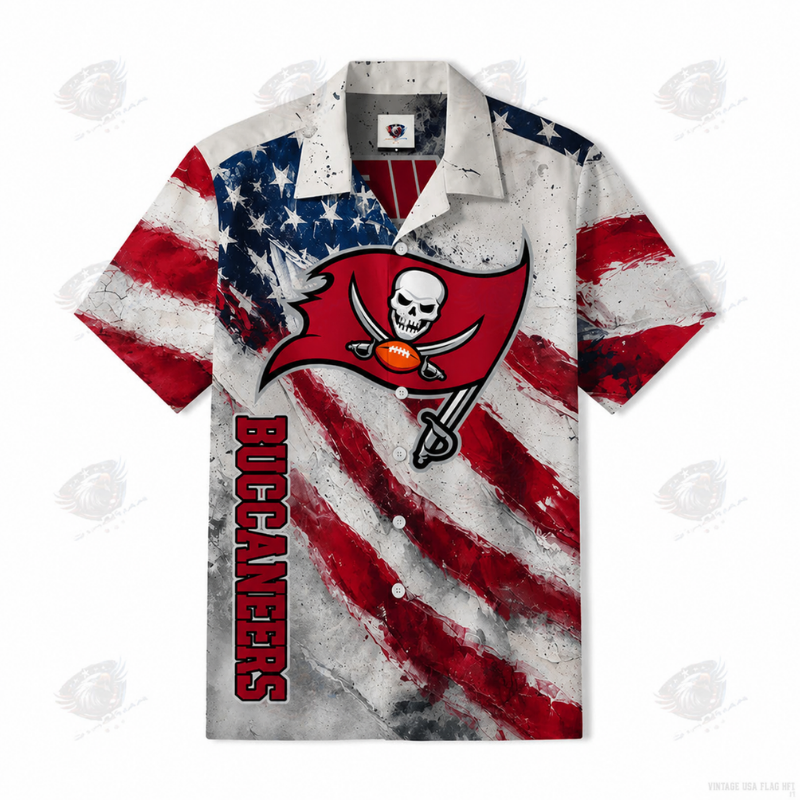 [SPECIAL OFFER] NEW CUSTOMIZED NFL10 TBB TAMPA BAY BUCCANEERS UNISEX HAWAIIAN SHIRT