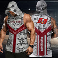 [SPECIAL OFFER] NEW CUSTOMIZED NFL10 TBB TAMPA BAY BUCCANEERS HOODED TANK TOP