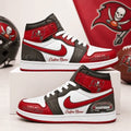 [SPECIAL OFFER] NEW CUSTOMIZED NFL10 TBB TAMPA BAY BUCCANEERS AIR JORDAN 1