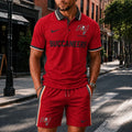 [SPECIAL OFFER] NEW CUSTOMIZED NFL10 TBB TAMPA BAY BUCCANEERS POLO SHIRT & SHORT PANTS
