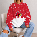 [FAN FAVORITE] NEW CUSTOMIZED NCAA FBS10 ULC LOUISVILLE CARDINALS UNISEX SWEATSHIRT