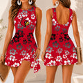 [FAN FAVORITE] NEW CUSTOMIZED NCAA FBS10 ULC LOUISVILLE CARDINALS WOMEN'S SUMMER SKORT DRESS