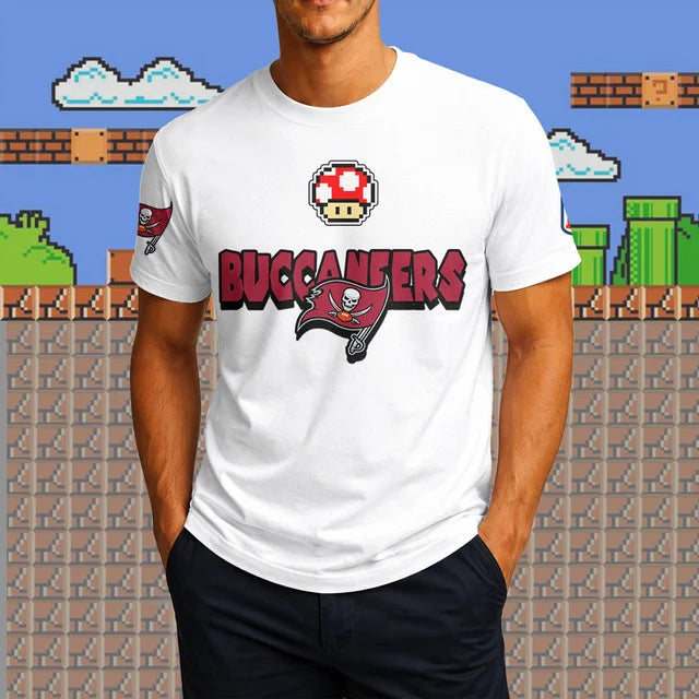[SPECIAL OFFER] NEW CUSTOMIZED NFL10 TBB TAMPA BAY BUCCANEERS SUPER MARIO T-SHIRT, HOODIE, ZIP HOODIE
