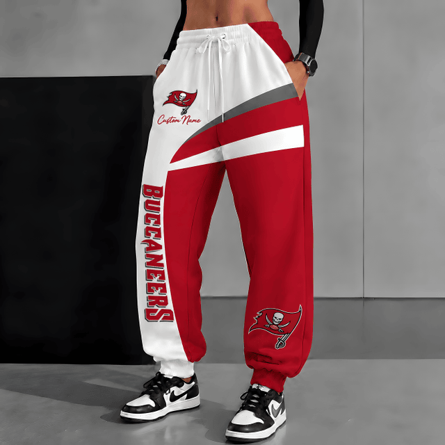 [SPECIAL OFFER] NEW CUSTOMIZED NFL10 TBB TAMPA BAY BUCCANEERS SWEATPANTS