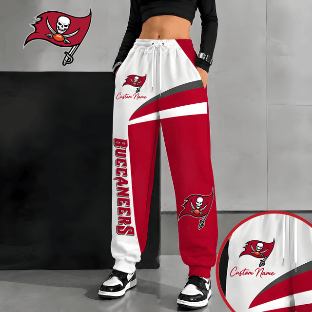 [SPECIAL OFFER] NEW CUSTOMIZED NFL10 TBB TAMPA BAY BUCCANEERS SWEATPANTS
