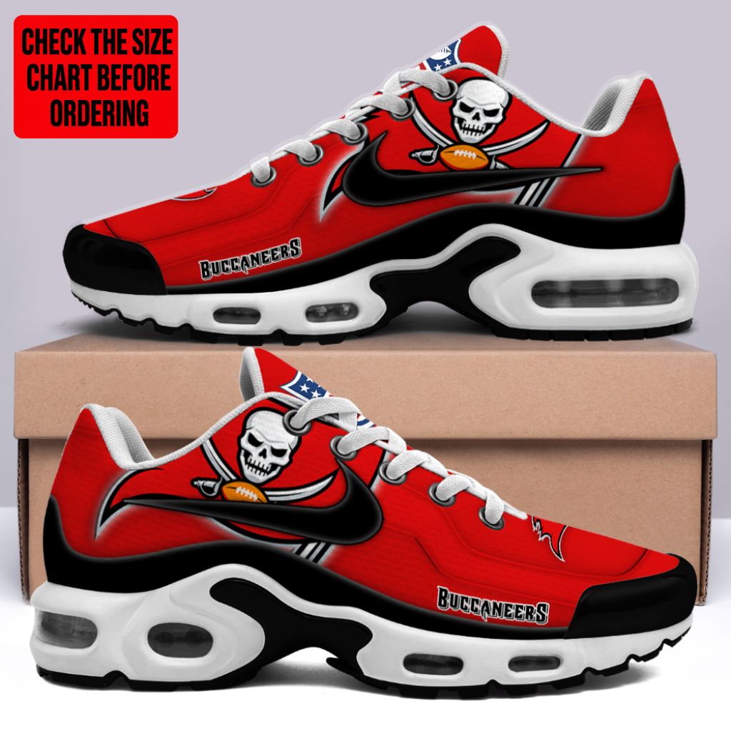 [SPECIAL OFFER] NEW CUSTOMIZED NFL10 TBB TAMPA BAY BUCCANEERS AIR MAX PLUS SNEAKERS