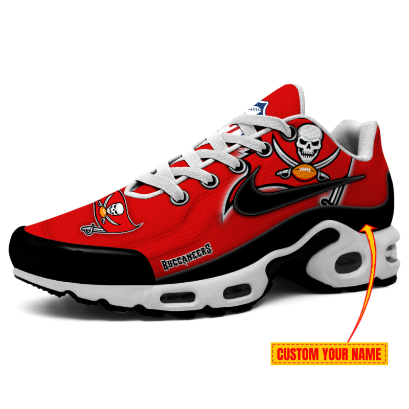 [SPECIAL OFFER] NEW CUSTOMIZED NFL10 TBB TAMPA BAY BUCCANEERS AIR MAX PLUS SNEAKERS