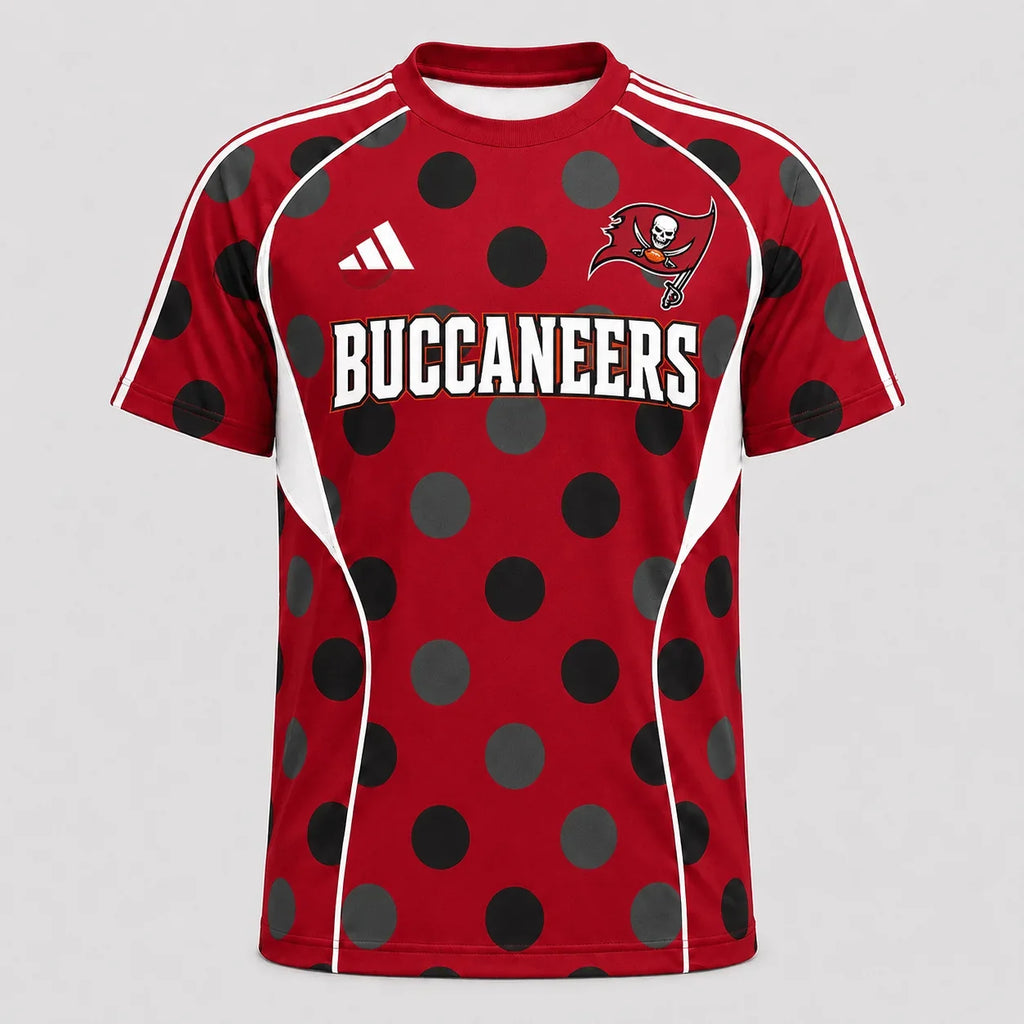 [SPECIAL OFFER] NEW CUSTOMIZED NFL10 TBB TAMPA BAY BUCCANEERS RAGLAN TEE