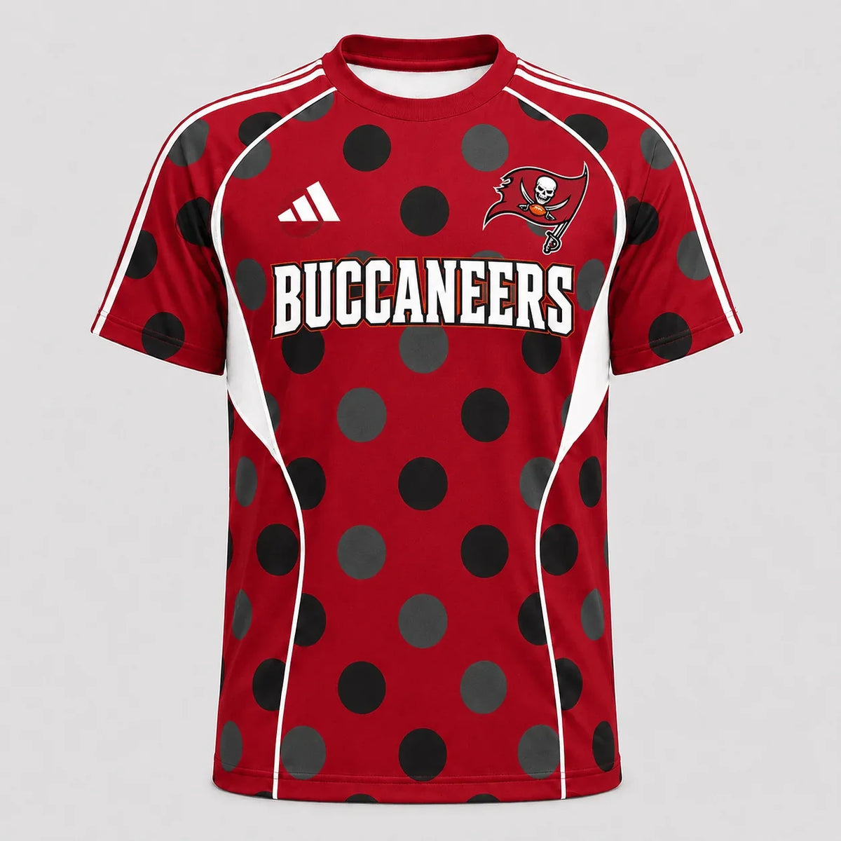 [SPECIAL OFFER] NEW CUSTOMIZED NFL10 TBB TAMPA BAY BUCCANEERS RAGLAN TEE