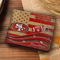 [SPECIAL OFFER] NEW CUSTOMIZED NFL11 SF49 SAN FRANCISCO 49ERS LEATHER WALLET
