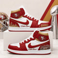 [SPECIAL OFFER] NEW CUSTOMIZED NFL11 SF49 SAN FRANCISCO 49ERS AIR JORDAN 1