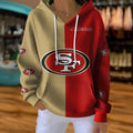 [SPECIAL OFFER] NEW CUSTOMIZED NFL11 SF49 SAN FRANCISCO 49ERS RIBBED HOODIE & SWEATSHIRT