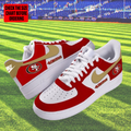 [SPECIAL OFFER] NEW CUSTOMIZED NFL11 SF49 SAN FRANCISCO 49ERS AF1 SHOES