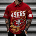 [SPECIAL OFFER] NEW CUSTOMIZED NFL11 SF49 SAN FRANCISCO 49ERS POLO SHIRT