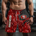 [SPECIAL OFFER] NEW CUSTOMIZED NFL11 SF49 SAN FRANCISCO 49ERS SHORT PANTS