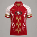 [SPECIAL OFFER] NEW CUSTOMIZED NFL11 SF49 SAN FRANCISCO 49ERS POLO SHIRT