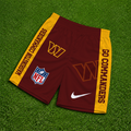 [SPECIAL OFFER] NEW CUSTOMIZED NFL12 WTC WASHINGTON COMMANDERS SHORT PANTS