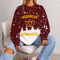 [SPECIAL OFFER] NEW CUSTOMIZED NFL12 WTC WASHINGTON COMMANDERS UNISEX SWEATSHIRT