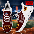 [SPECIAL OFFER] NEW CUSTOMIZED NFL12 WTC WASHINGTON COMMANDERS MAX SOUL SHOES
