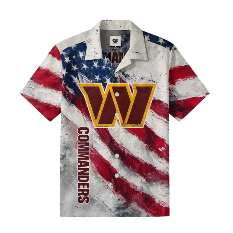 [SPECIAL OFFER] NEW CUSTOMIZED NFL12 WTC WASHINGTON COMMANDERS UNISEX HAWAIIAN SHIRT