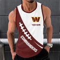 [SPECIAL OFFER] NEW CUSTOMIZED NFL12 WTC WASHINGTON COMMANDERS UNISEX TANK TOP